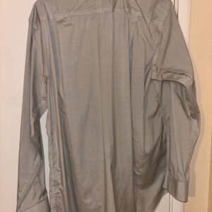 Jos. A. Bank Gray Casual Button Down Shirt Relaxed Fit
